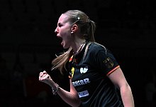 Tischtennis-Star Annett Kaufmann - Liu Xu/XinHua/dpa