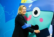 Nancy Faeser - Christoph Soeder/dpa