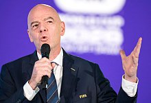 FIFA-Präsident Gianni Infantino - Claudio Thoma/KEYSTONE/dpa