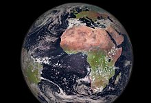 Blick auf die Erde - Eumetsat/esa/dpa