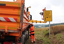 Neue Schilder Barntruper Umgehung - 1 - Nadine Uphoff