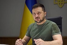 Wolodymyr Selenskyj - Ukrainian Presidential Press Off/Planet Pix via ZUMA Press Wire/dpa