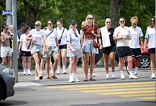 Frauenfußball EM - Englisches Team in Zürich - Sebastian Christoph Gollnow/dpa