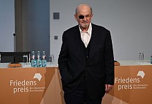 75. Frankfurter Buchmesse - Salman Rushdie - Arne Dedert/dpa