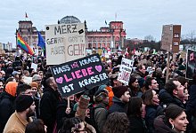 Demonstration zur Migrationspolitik - Berlin - Hannes P. Albert/dpa