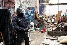 Räumung von «Liebig 34» - Foto: Fabian Sommer/dpa