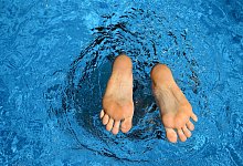 Badespa&szlig; - Foto: Ralf Hirschberger/dpa-Zentralbild/dpa-tmn