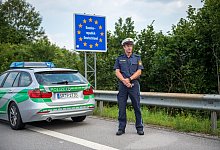 Bayerns Grenzpolizei - Foto: Lino Mirgeler/dpa