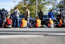Klimaaktivisten in München - Lennart Preiss/dpa