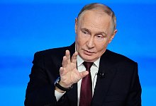 Putin gibt Jahrespressekonferenz - Pavel Bednyakov/AP/dpa
