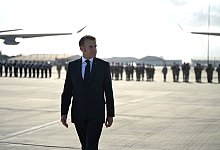 Frankreichs Pr&auml;sident Macron - Philippe Magoni/Pool AP/AP/dpa