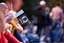 &laquo;QAnon&raquo; - Foto: Christoph Soeder/dpa