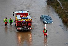 Hochwasser in S&uuml;dfrankreich - Sylvain Thomas/AFP/dpa
