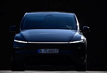 Frontansicht des Tesla Model Y «Juniper» - Klaus-Dietmar Gabbert/dpa-tmn