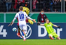 Bayer-Keeper - Foto: David Inderlied/dpa