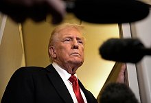 US-Präsident Trump - Mark Schiefelbein/AP/dpa