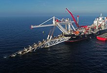 Nord Stream 2 bei Laage - Foto: Bernd W&uuml;stneck/dpa/Archiv