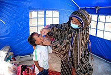 Polio-Impfung - Pervez Masih/AP/dpa