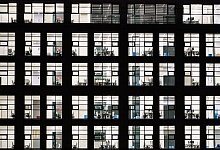 Bürogebäude - Andreas Arnold/dpa