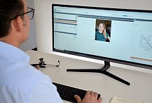 &laquo;EmergencyEye&raquo; - Foto: -/Vodafone/dpa