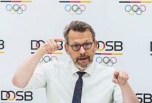 DOSB-Vorstand Otto Fricke im Pressegespräch - Andreas Arnold/dpa