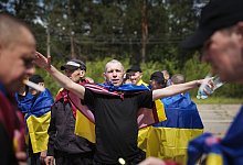 Ukraine-Krieg - Gefangenenaustausch - Uncredited/Ukrainian Presidential Press Office/AP/dpa