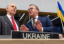 Ukraine-Treffen in Brüssel - Geert Vanden Wijngaert/AP/dpa
