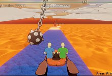 Screenshot vom Spiel «Paddle Paddle Paddle» - Assemble Entertainment/Zoroarts/dpa-tmn