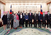 Bundestagsdelegation in Taipeh - Makoto Lin/Pr&auml;sidialamt Taipeh/dpa