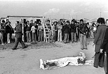 Der Leichnam von Pier Paolo Pasolini - epa ansa/epa ansa files/dpa