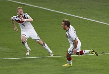 André Schürrle (l) und Mario Götze - Chema Moya/EFE/dpa