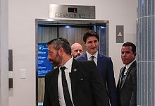 Trump trifft Trudeau - Carolyn Kaster/AP/dpa