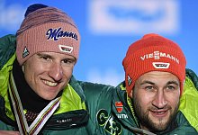 Eisenbichler und Geiger - Foto: Hendrik Schmidt/dpa/Archivbild