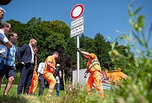 Start Durchfahrtsverbot in Oberbayern - Leonie Asendorpf/dpa
