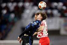 Nur 1:1 gegen Atalanta: Spieler und Trainer des RB Leipzig bleiben trotzdem optimistisch. - Jan Woitas/dpa