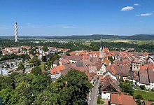 Blick auf Rottweil und Testturm - Doris Burger/dpa-tmn