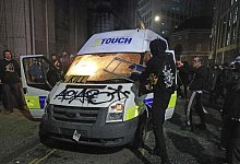 Randale - Foto: Andrew Matthews/PA/dpa