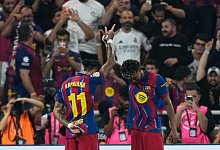 FC Barcelona - Real Madrid - Altaf Qadri/AP/dpa