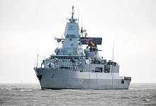 Fregatte &laquo;Hessen&raquo; - Hauke-Christian Dittrich/dpa