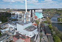 Neues wasserstofffähiges Gaskraftwerk der EnBW - Bernd Weißbrod/dpa