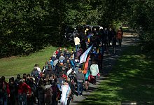 Abschied von Malte C. nach Attacke beim CSD in Münster - Bernd Thissen/dpa