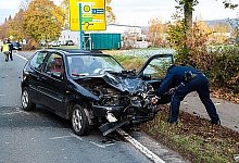 Frontalzusammenstoß mit einem Transporter - Vlotho