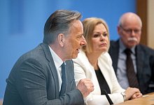 Vorstellung der Polizeiliche Kriminalstatistik 2024 - Soeren Stache/dpa