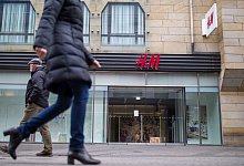 H&M-Geschäft - Daniel Karmann/dpa