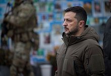 Wolodymyr Selenskyj - Pool /Ukrainian Presidentia/Planet Pix via ZUMA Press Wire/dpa