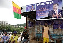 Kameruns Pr&auml;sident Paul Biya - Sunday Alamba/AP/dpa