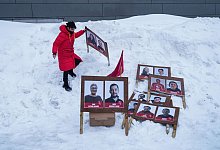 Parlamentswahl auf Grönland - Evgeniy Maloletka/AP/dpa