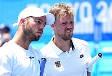 Tennis-Duo - Michael Kappeler/dpa