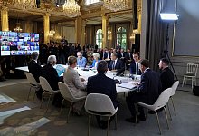 Ukraine-Krieg - Treffen der Unterstützerstaaten in Paris - Ludovic Marin/Pool AFP/AP/dpa