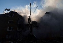 Ukraine-Krieg - Kiew - Evgeniy Maloletka/AP/dpa